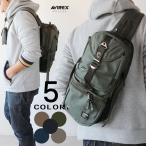 ボディバッグ ミリタリーブランド AVIREX アウトドア 斜めがけバッグ ミリタリー AVX305
