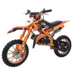 RSBOX 50cc ポケバイ モトクロス豪華ダードバイクモトクロス倒立モデルオレンジ格安消耗部品 オリジナルカラーモデル CR-DB05黒オレンジ/02ポケットバイク ミニ