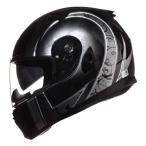 フルフェイスヘルメットバイク用ワンタッチインナーバイザー付き SG PSCマーク付き NINJA ニンジャ フェニックスグラフィック