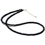 silver金具ブラックスピネルネ...