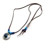 Yahoo! Yahoo!ショッピング(ヤフー ショッピング)ネックレス 琉球 蛍玉 ほたる玉 蓄光 国産 日本製リング付き革ヒモ rc398