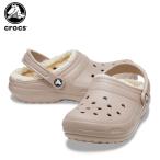 ショッピングクロックス レディース クロックス crocs クラシック ラインド クロッグ classic lined clog マッシュルーム/ボーン 2YB メンズ レディース サンダル シューズ ボア 秋冬[C/B]