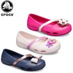 クロックス CROCS サンダル キッズ クロックス リナ チャーム フラット K crocs lina charm flat kids 子供 ベビー 耐水 軽量 アウトドア 205529