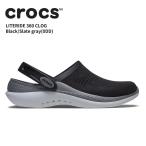 ショッピングCROCS クロックス crocs ライトライド 360 クロッグ literide 360 clog ブラック/スレートグレー 0DD メンズ レディース サンダル シューズ[C/B]