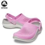 クロックス crocs ライトライド 360 クロッグ literide 360 clog タフィー/ピンク 6SW メンズ レディース サンダル シューズ[C/B]