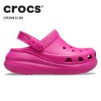 [B]クロックス メンズ レディース サンダル CROCS クラシック クラッシュ クロッグ Classic Crush Clog フクシアファン 207521-6sv