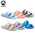 クロックス crocs クラシック クロックス マーブル サンダル classic crocs marbled sandal メンズ レディース 男性 女性 サンダル シューズ