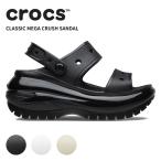 クロックス CROCS サンダル メンズ レディース クラシック メガ クラッシュ サンダル classic mega crush sandal シューズ 耐水 軽量 厚底 207989