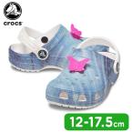 クロックス CROCS サンダル キッズ クラシック デニム クロッグ トドラー classic denim clog t 子供 シューズ サボ クロッグ 耐水 軽量 アウトドア 208302