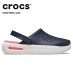 [B]クロックス メンズ レディース サンダル CROCS インモーション クロッグ Inmotion Clog ネイビー/グアバ 209964-5de