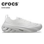 ショッピングクロックス レディース [B]クロックス メンズ レディース スニーカー CROCS エコー サージ Echo Surge ムーンライト/ホワイト 210079-1or