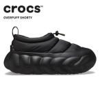 ショッピングCROCS クロックス メンズ レディース スリッポン CROCS オーバーパフ ショーティー ユニセックス サボ 防寒 秋冬 フリース 210668
