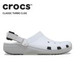 [B]クロックス メンズ レディース サンダル CROCS クラシック ターボ クロッグ Classic Turbo Clog ホワイト 211287-100