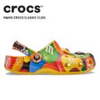 ショッピングCROCS [B]クロックス メンズ レディース サンダル CROCS エムアンドエムズ クラシック クロッグ M&Ms Crocs Classic Clog サンフラワー/マルチ 211684-75z