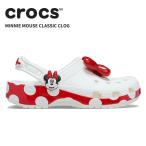 ショッピングCROCS [B]クロックス メンズ レディース サンダル CROCS ミニー マウス クラシック クロッグ Minnie Mouse Classic Clog マルチ 212717-90h