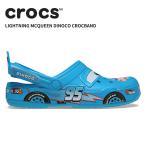 [B]クロックス メンズ レディース サンダル CROCS LMQ ディノコ クロックバンド Lightning McQueen Dinoco Crocband ブラック 213582-90h