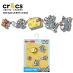ショッピングジビッツ クロックス CROCS ジビッツ jibbitz シューズアクセサリー トム アンド ジェリー 5個パック 小物 サンダル デコ キャラクター コラボ トムジェリ 10015277 爆買