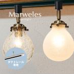 1灯 ダクトレール専用スポットライト Marweles ガラス LED電球