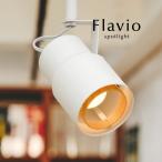 1灯 ダクトレール専用スポットライト Flavio ホワイト LED電球