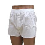 Yahoo! Yahoo!ショッピング(ヤフー ショッピング)メンズ トランクス 白トランクス 綿100％ 前開き ボタンなし LL