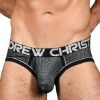 アンドリュークリスチャン ANDREW CHRISTIAN Sparkle Denim Brief w/Almost Naked XS,S,M,L,XL
