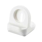 エレコム Apple Watch アップルウォッチ 充電器 卓上 スタンド 横置き シリコン製 Series 7 6 5 4 3 2 1/SE [45mm 44mm 42mm 41mm 40mm 38mm] ホワイト ELECOM