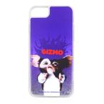 iPhone SE3 SE2 ケース グレムリン ギズモ パープル キラキラ キャラクター グッズ カバー スノードーム ラメグリッター  アイフォン アイホン