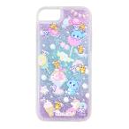 iPhone SE3 SE2 ケース トムとジェリー ごっこ キラキラ キャラクター グッズ カバー スノードーム ラメグリッター  アイフォン アイホン