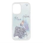 iPhone16 ケース ディズニー シンデレラ キラキラ キャラクター グッズ ブルー ドレス カバー スノードーム ラメグリッター アイフォン アイホン