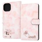 iPhone 13 ケース ディズニー ミニーマウス_016 手帳型レザーカバー マグネット カードポケット 収納 かわいい おしゃれ オシャレ 可愛い キャラ
