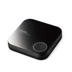 エレコム Miracast ミラキャスト レシーバー ワイヤレスHDMI ミラーリング アクセスポイント スマホ画面 テレビ スマホ タブレット パソコン Android ブラック