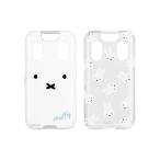 ミッフィー キッズケータイ docomo KY-41C ケース キャラクター グッズ フェイス アップ 総柄 顔 耐衝撃 頑丈 クリア 透明 ドコモ