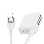 Yahoo! Yahoo!ショッピング(ヤフー ショッピング)エレコム USBタップ USBメス×4 AC×1 ケーブル60cm 3.1A ホワイト ELECOM