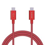 エレコム USBケーブル 1m Type-Cオス - オス 断線しにくい耐久性 PD対応 レッド MPA-CCPS10PNRD