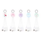 ショッピングiphone 充電 ケーブル サンリオ 充電 ケーブル 3in1 iPhone Android スマホ キャラクター グッズ Lightning Type-C micro USB