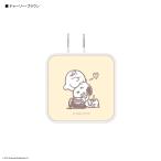 スヌーピー ACアダプタ 充電器 USB Aポート Cポート type-C チャーリー ブラウン キャラクター グッズ コンセント スマホ 充電