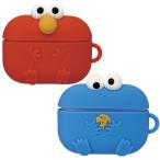セサミストリート AirPods Pro ケース エルモ クッキーモンスター キャラクター グッズ シリコン おしゃれ かわいい エアポッズ プロ