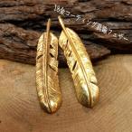 rym-35 18 золотой покрытие латунь перо подвеска с цепью левый правый индеец 