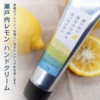 ハンドクリーム ギフト 瀬戸内 レモン ハンドクリーム 75ｇ 保湿 しっとり うるおい 潤い 乾燥肌 手 水仕事 あかぎれ かさつき