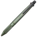 ジェットストリーム メタル 5機能ペン 4&1 Metal 細字_0.5mm 軸色_ダークグリーン 品番_MSXE5200A5.7 三菱鉛筆(uni)