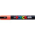 ポスカ 中字丸芯 インク色:コーラルピンク 品番:PC5M.66 三菱鉛筆(uni) 専門ストア サインペン