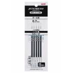ジェットストリーム 油性ボールペン 替芯 ５Ｐ 0.7mm 黒 SXR75P.24 三菱鉛筆(uni) 専門ストア