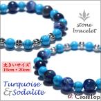 ターコイズブレスレット天然石パワー...