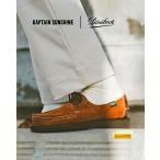 キャプテンサンシャイン × パラブーツ/KAPTAIN SUNSHINE × Paraboot ドマング スエード モカシン デッキシューズ KSPB03【GW限定!ポイント5倍】