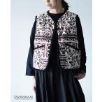 ショッピングラベンハム 【先行予約】ラベンハム LAVENHAM ジレ ジャカード クロップド ソーンハム レディース JACQUARD CROPPED THORNHAM WOMENS LV13128