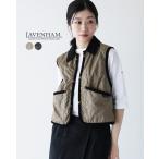 ショッピングラベンハム ラベンハム LAVENHAM ライトウエイト クロップド ジレ LIGHTWEIGHT CROPPED GILET レディース 2024春夏 LV7135