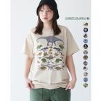ショッピングリバティ 【10%OFFクーポン対象】アウトレット！リバティーグラフィックス/LIBERTY GRAPHICS 半袖Tシャツ グラフィックT クルーネック ユニセックス