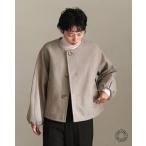 ショッピングsale SALE！オーシバル オーチバル ORCIVAL ジャケット ラウンドネックブルゾン ROUND NECK BLOUSON 羽織り ボタン OR-A0743 BBT og20