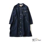 オアスロウ orslow PLEATED FRONT COAT フロントプリーツ