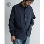 ポータークラシック PORTER CLASSIC シャツ ロールアップピン ストライプシャツ メンズ ROLL UP PIN STRIPE SHIRT PC-016-2757